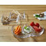 SNACKSCHALE - Transparent, Design, Glas (32,00/4,10/21,90cm) - Leonardo SNACKSCHALE - Transparent, Design, Glas (32,00/4,10/21,90cm) - Leonardo