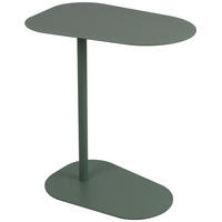 BEISTELLTISCH 53/38/60 cm Grün Freiform  - Grün, Basics, Metall (53/38/60cm) - Novel