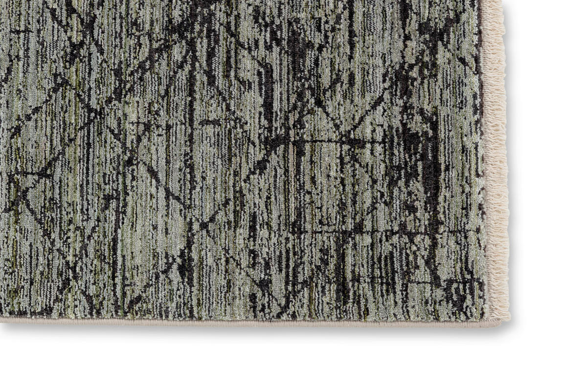 WEBTEPPICH 160/230 cm Venosa  - Schwarz/Grün, Design, Textil (160/230cm) - Astra