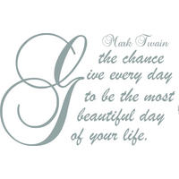 DEKOSTICKER 100/70 cm    Beautiful  - Klar/Grau, LIFESTYLE, Kunststoff (100/70cm) - Komar