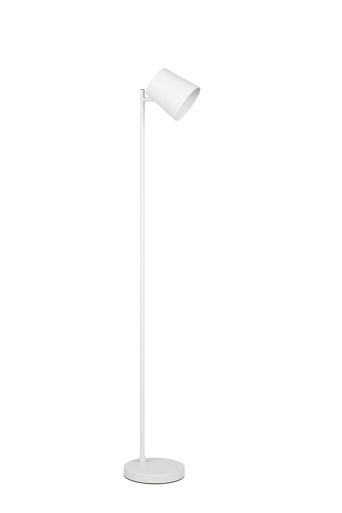 AKKU-STEHLEUCHTE 20/125 cm    - Weiß, KONVENTIONELL, Metall (20/125cm)