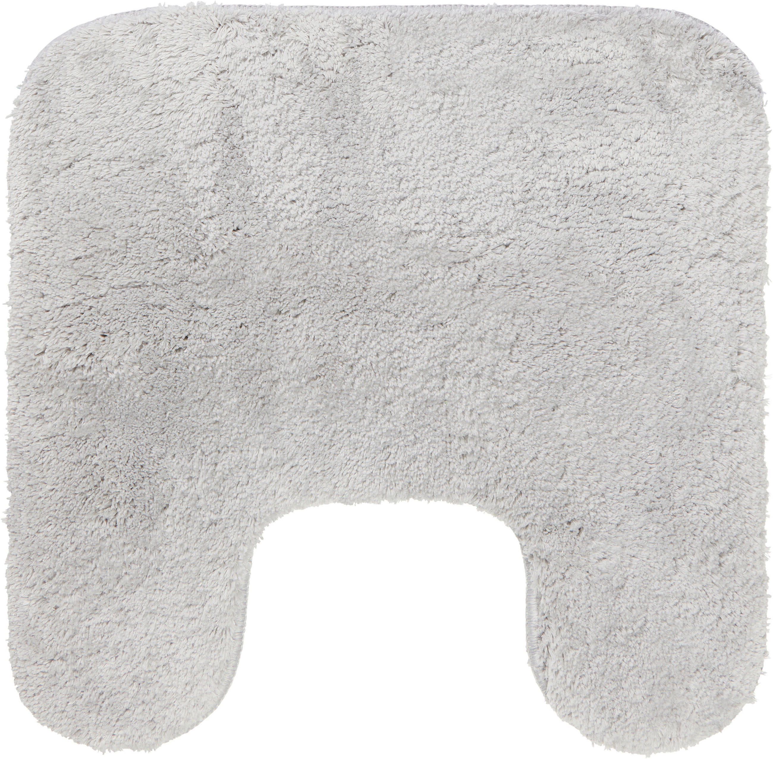 BADEMATTE Silberfarben 50/50 cm  - Silberfarben, KONVENTIONELL, Textil (50/50cm) - Esposa