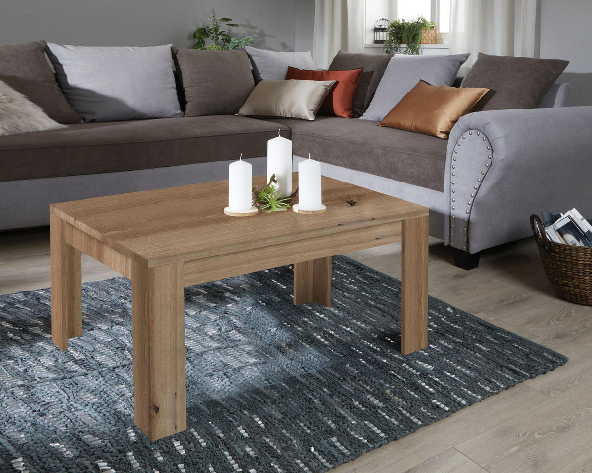 KONFERENČNÍ STOLEK, barvy dubu, kompozitní dřevo, 90/46/50 cm - barvy dubu, Moderní, kompozitní dřevo (90/46/50cm) - Ti'me