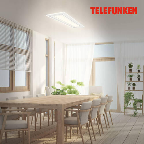 LED PANEL  - bijela, Trend, metal/plastika (100/25/6,3cm)