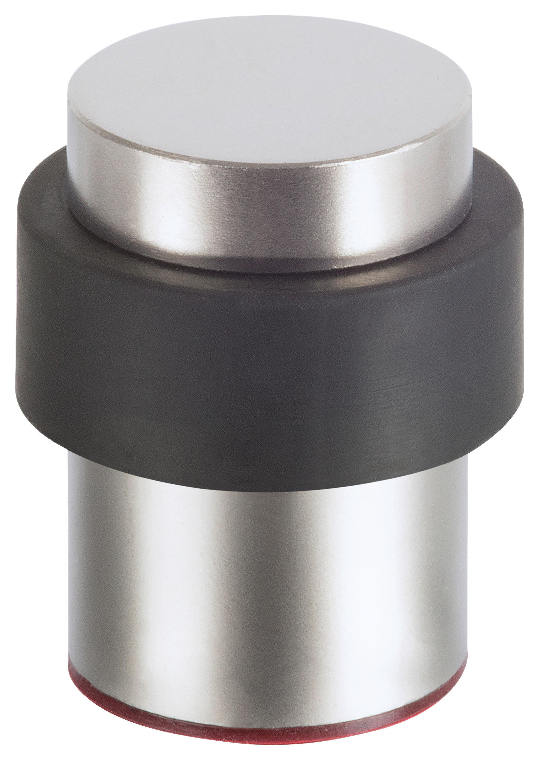 Türstopper 1 Stk. 8x13,2x3,5 cm aus Metall mit Gummiring