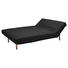SCHLAFSOFA Webstoff Schwarz - Ulmefarben/Schwarz, Design, Textil (200/140/93cm) - Innovation