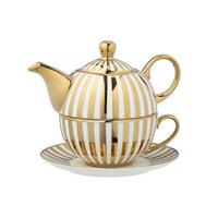 TEEKANNE  - Weiss/Goldfarben, Basics, Keramik (16/14,5/13,5cm)