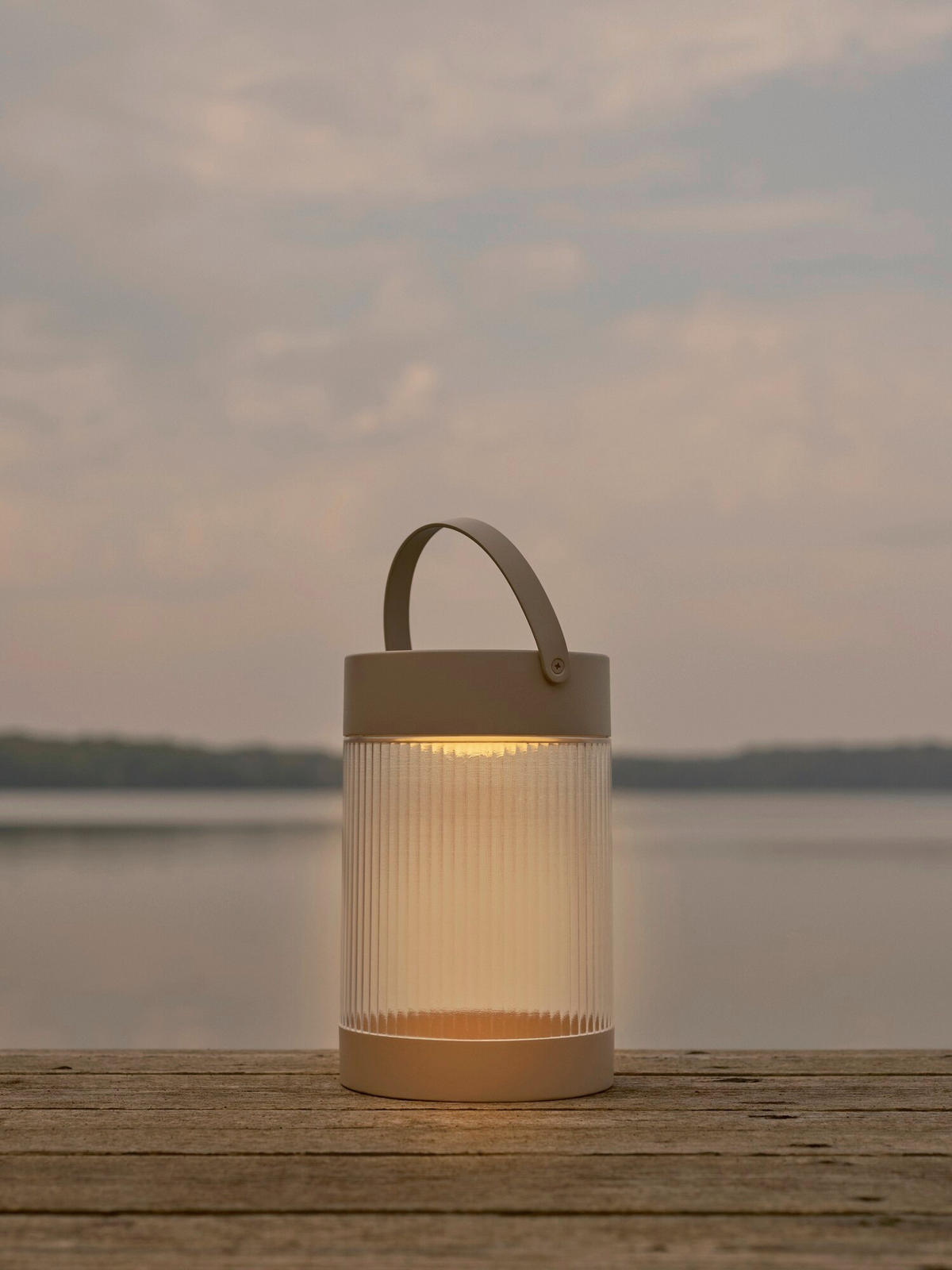 SOLARLEUCHTE 14/22 cm   - Sandfarben, Trend, Kunststoff (14/22cm) - Nordlux
