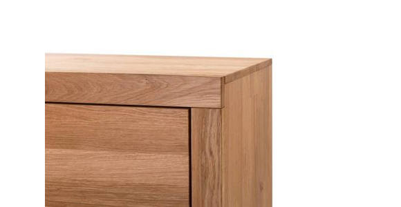 HIGHBOARD  in 132/126/42 cm  - Wildeiche/Alufarben, Natur, Holz (132/126/42cm) - Carryhome