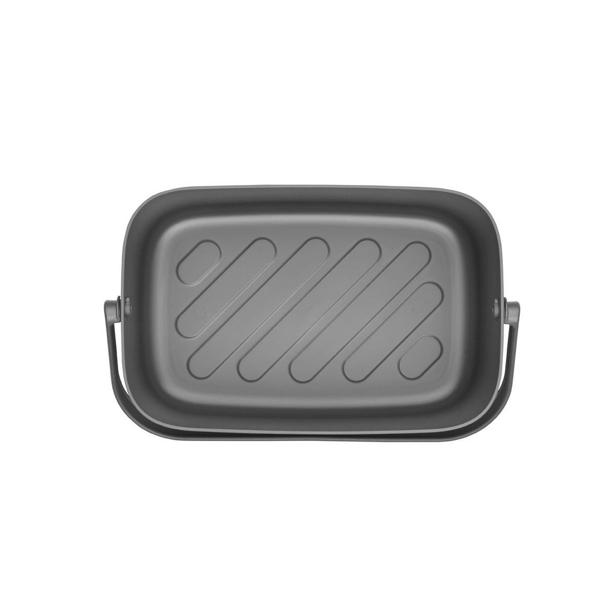 POSODA ZA KRUH   39.5/16.3/25.5 cm           - temno siva, Design, umetna masa/les (39.5/16.3/25.5cm) - Brabantia
