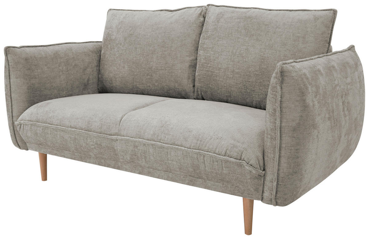 2-SITS SOFFA i trä beige  - beige/bokfärgad, Modern, trä (173/90/91cm) - Hom`in