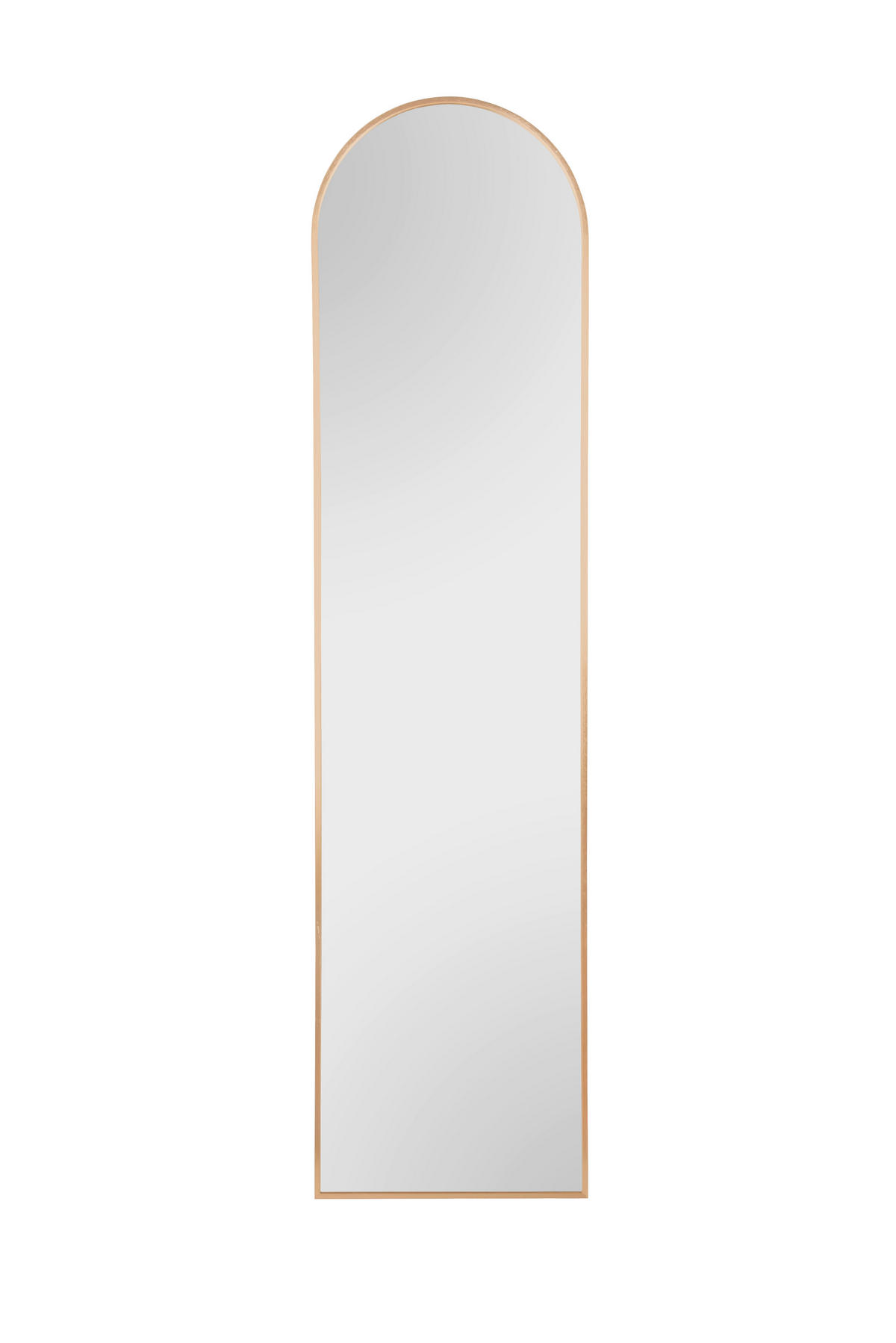 Oglindă Cu Suport  - auriu, Modern, sticlă/metal (40/160cm) - Hom`in