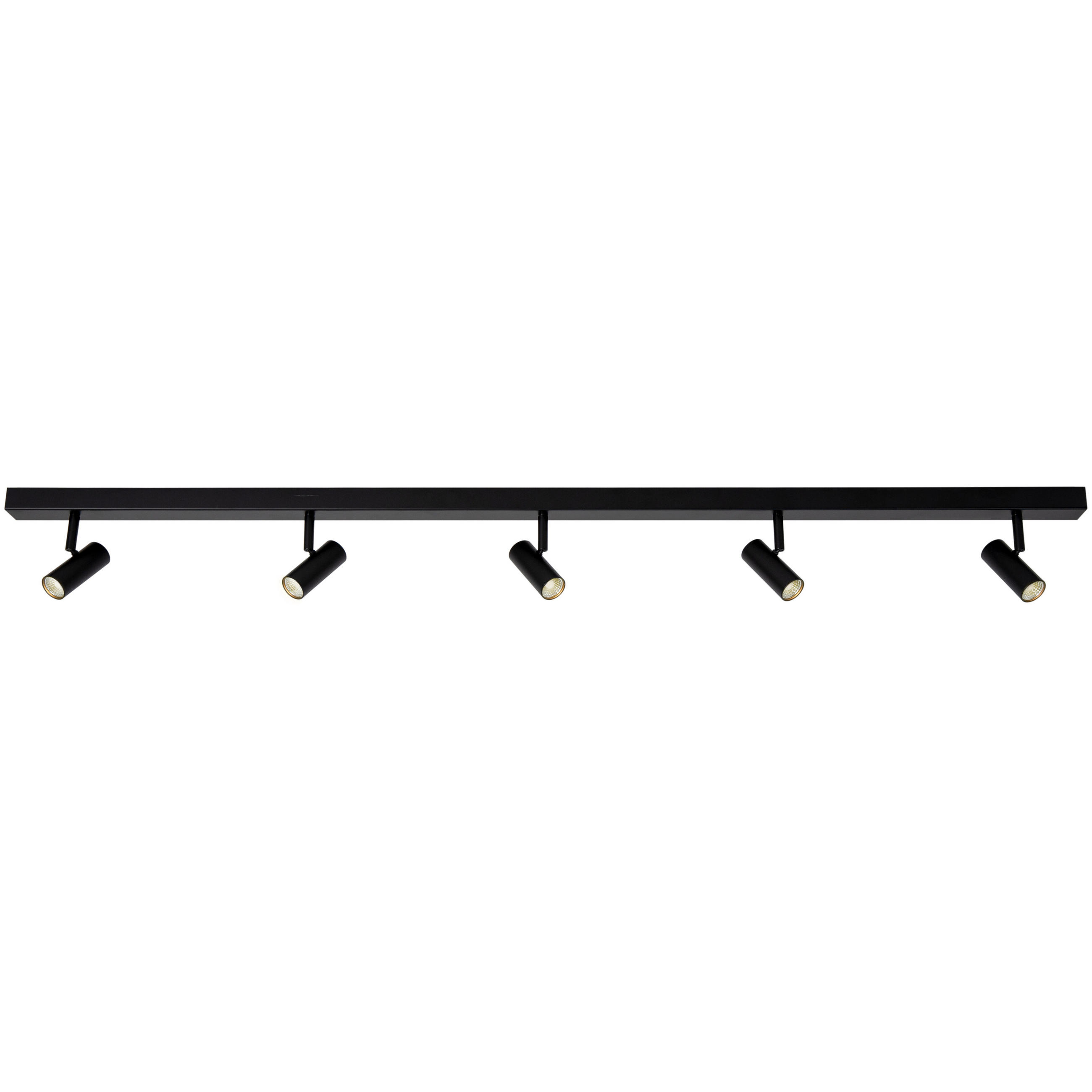 DECKENSTRAHLER 118/12/3,5 cm   - Schwarz, Design, Metall (118/12/3,5cm) - Nordlux