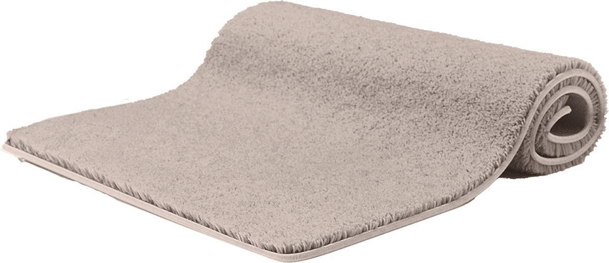 BADEMATTE Beige 60/100 cm  - Beige, Basics, Kunststoff/Textil (60/100cm) - Grund