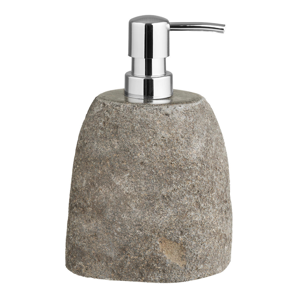 SEIFENSPENDER Kunststoff, Stein  - Grau, Basics, Kunststoff/Stein (8/11/18cm)