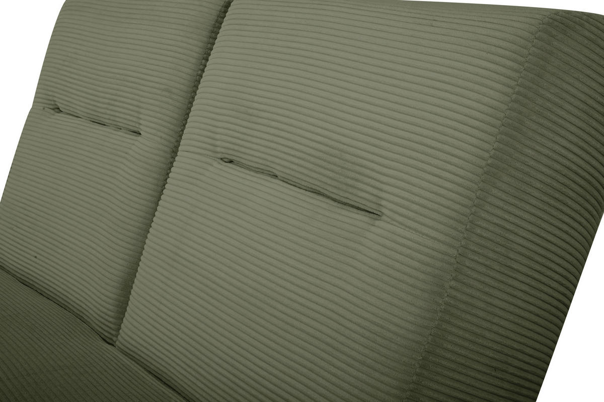 SCHLAFSOFA in Textil Olivgrün  - Olivgrün, Design, Textil (159/88/160cm) - Livetastic