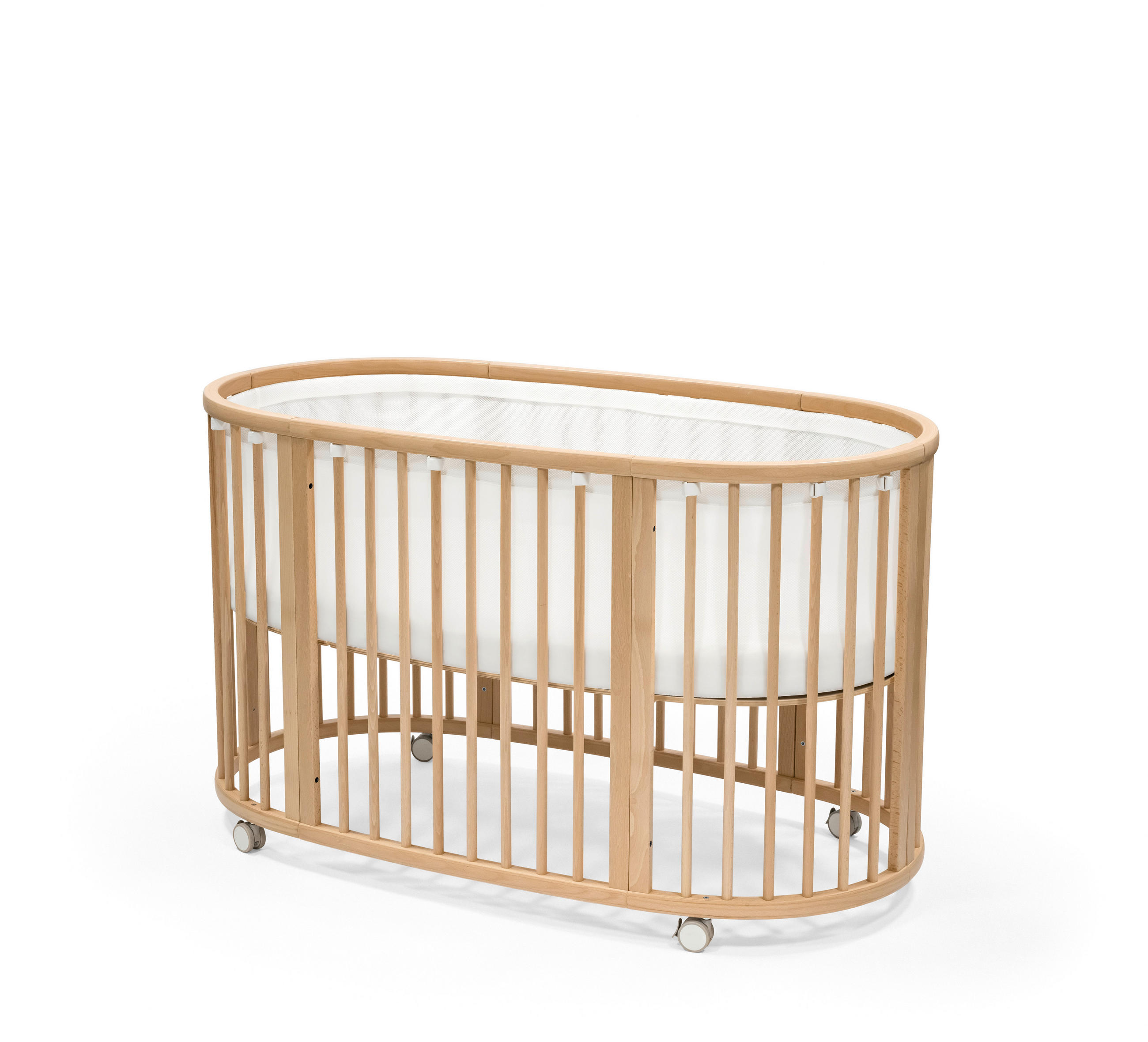 NESTCHEN Sleepi V3    - Weiß, Basics, Textil (136,4/69,8/38cm) - Stokke