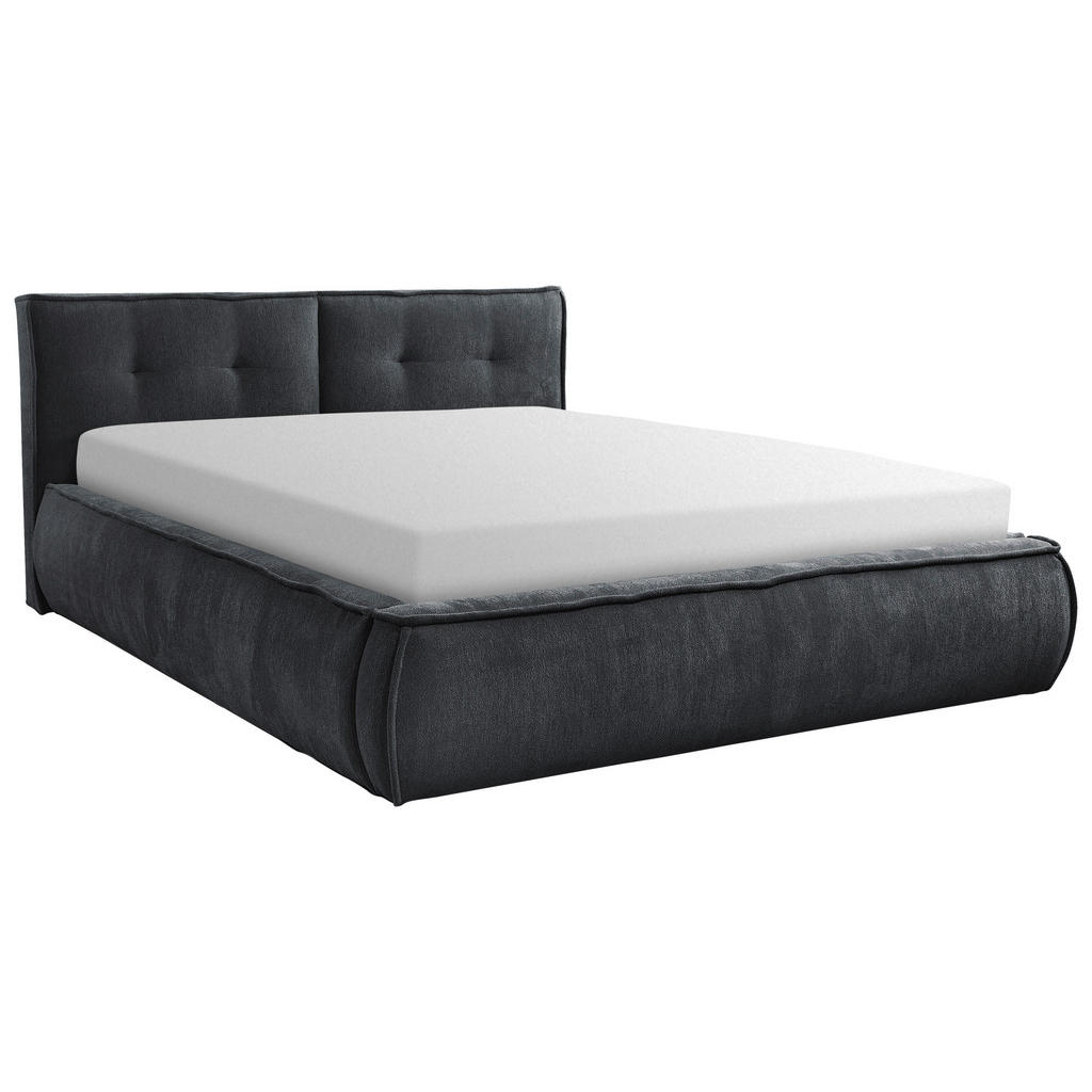 Livetastic ČALÚNENÁ POSTEĽ, 180/200 cm, antracitová