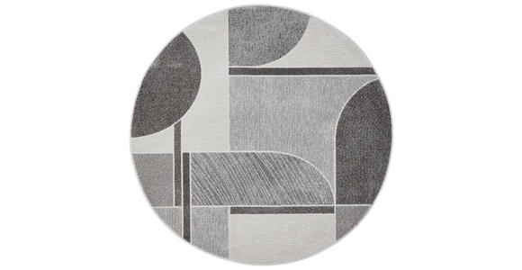 WEBTEPPICH 160 cm Valencia  - Dunkelgrau/Hellgrau, Design, Textil (160cm) - Novel