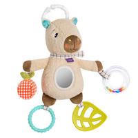 KUSCHELTIER Capybara Clara  - Multicolor, Basics, Textil (30/17/9cm) - Fehn