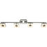 LED-STRAHLER - Nickelfarben, Design, Kunststoff/Metall (11/85cm) - Novel LED-STRAHLER - Nickelfarben, Design, Kunststoff/Metall (11/85cm) - Novel