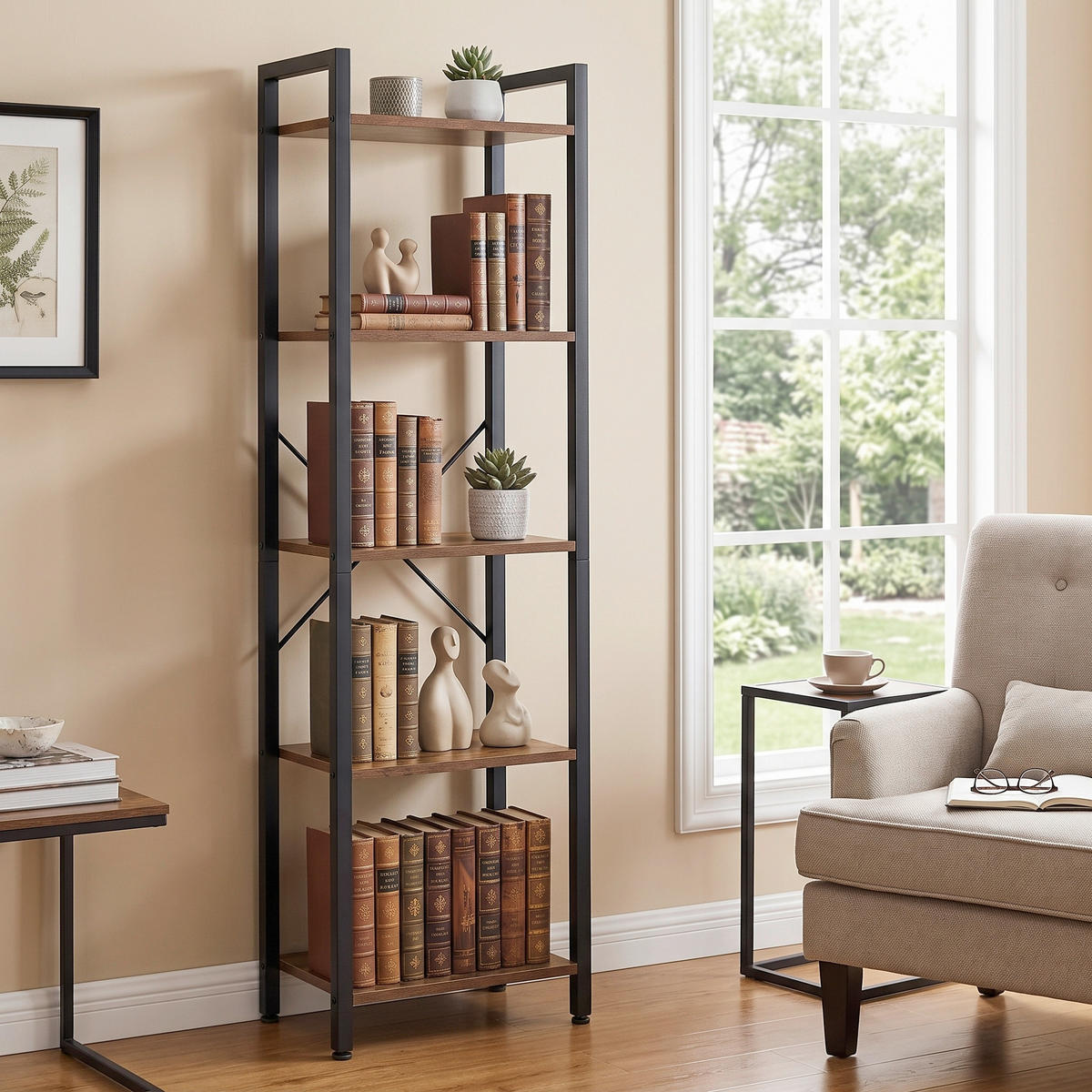 REGAL Braun, Schwarz  - Schwarz/Braun, Trend, Holzwerkstoff (39,6/154/30cm) - Boxxx
