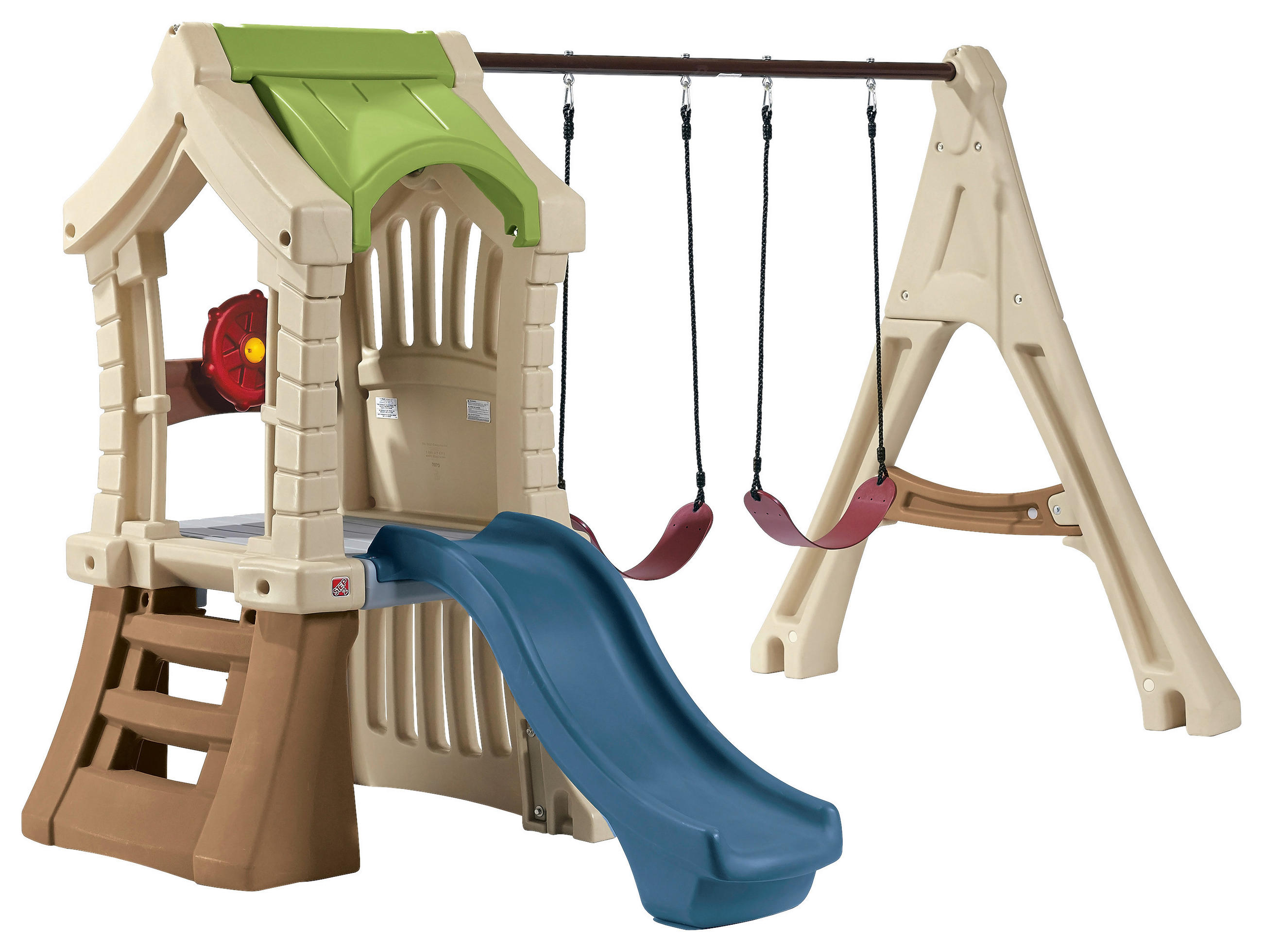Spielturm Play Up Gym Set 283,2/190,5/213,4 cm Step2  - Blau, Basics, Kunststoff (283,2/190,5/213,4cm) - Ambia Garden