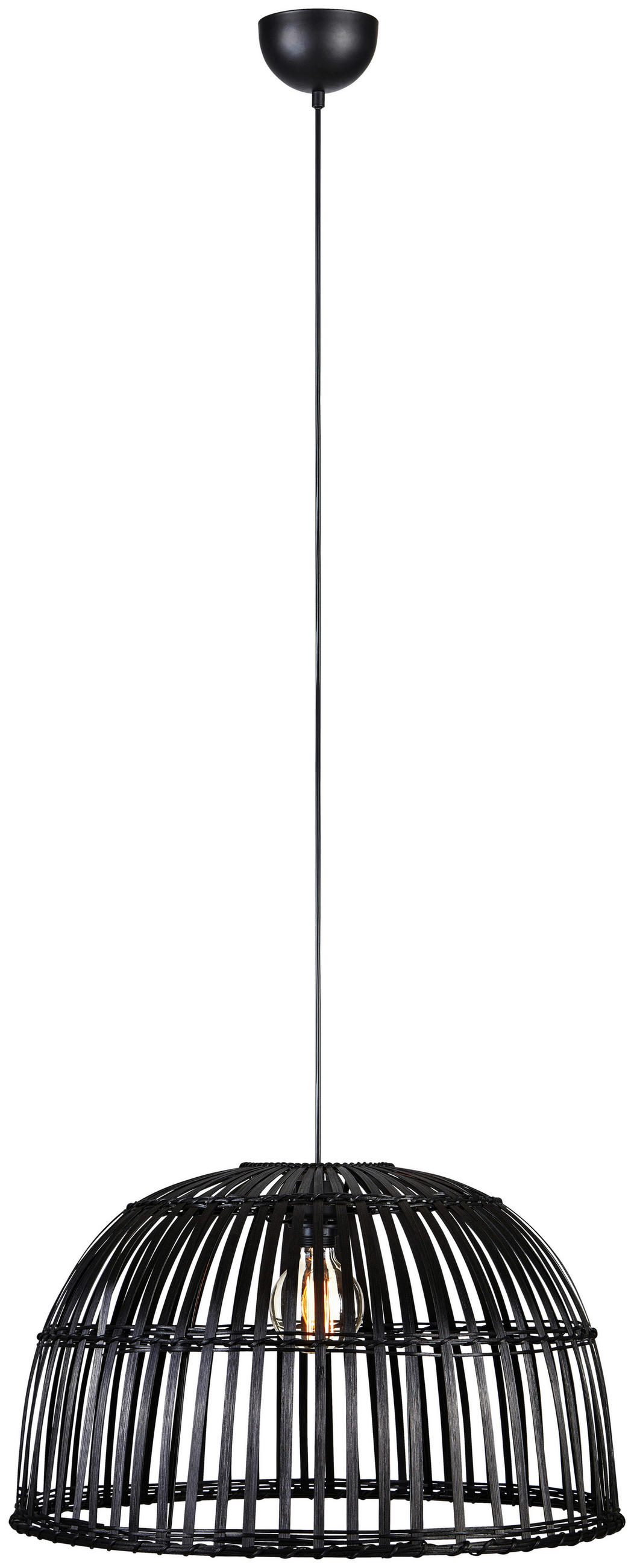 HÄNGELEUCHTE 60/36 cm   - Schwarz, Basics, Kunststoff (60/36cm) - Markslöjd