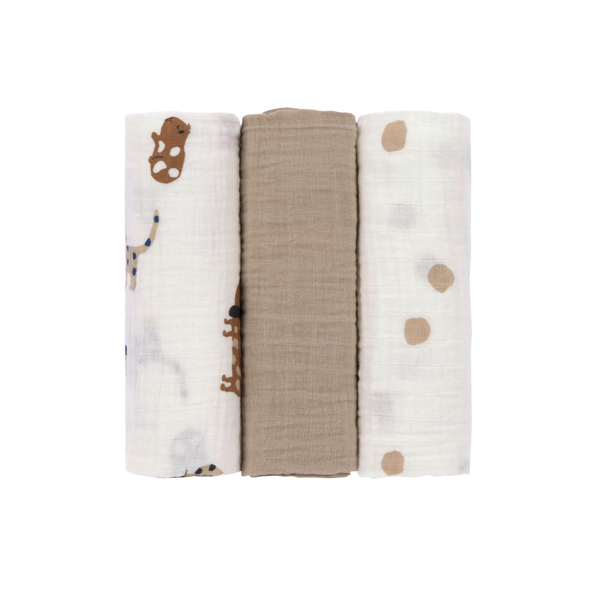 MULLWINDELNSET   Little Matteys  - Multicolor, Basics, Textil (85/85/0,02cm) - Lässig