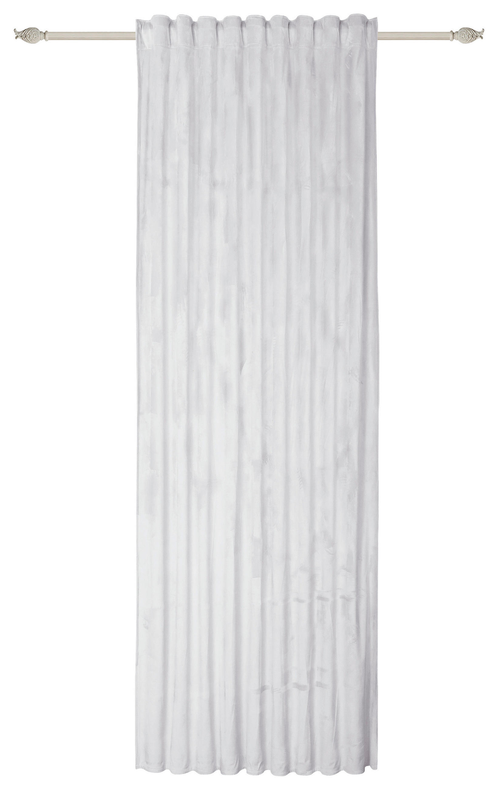 Fertigvorhang Mit Ösen Romy 140x245 Cm Silberfaben