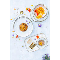 SERVIERPLATTEN-SET Pintar  - Beige/Braun, Trend, Keramik (25/2/14cm) - Mäser