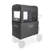 REGENVERDECK - Schwarz, Basics, Textil (46.36/87/104.14cm) - WONDERFOLD