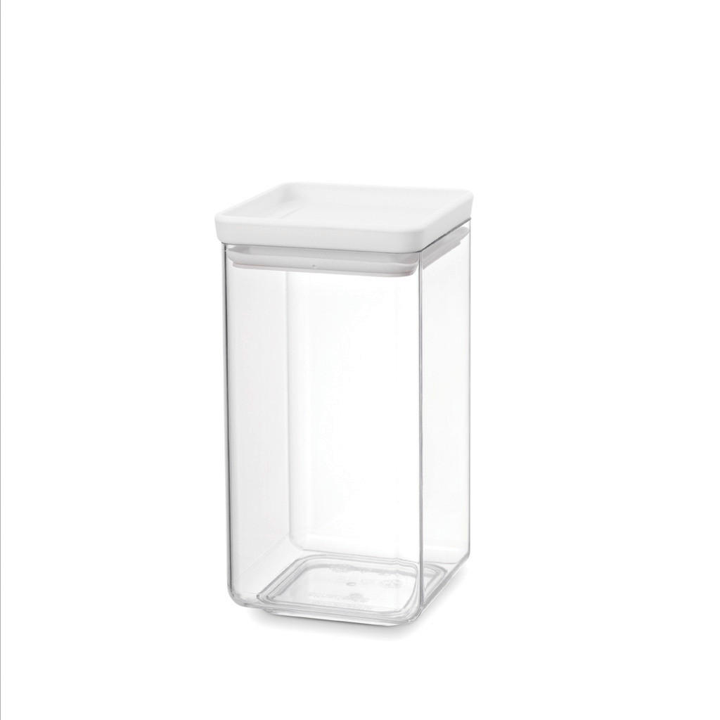DÓZA NA POTRAVINY  - průhledné/světle šedá, Design, plast (11/20/11cm) - Brabantia