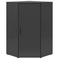 UGAONA KOMODA - crna/antracit, Moderno, pločasti materijal/plastika (101/115/79cm) - Carryhome