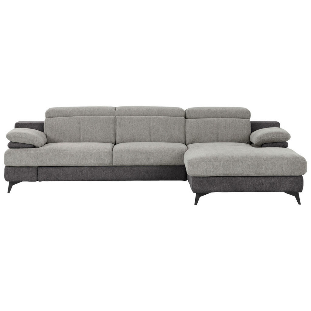Livetastic ROHOVÁ SEDAČKA, textil, svetlosivá, tmavosivá