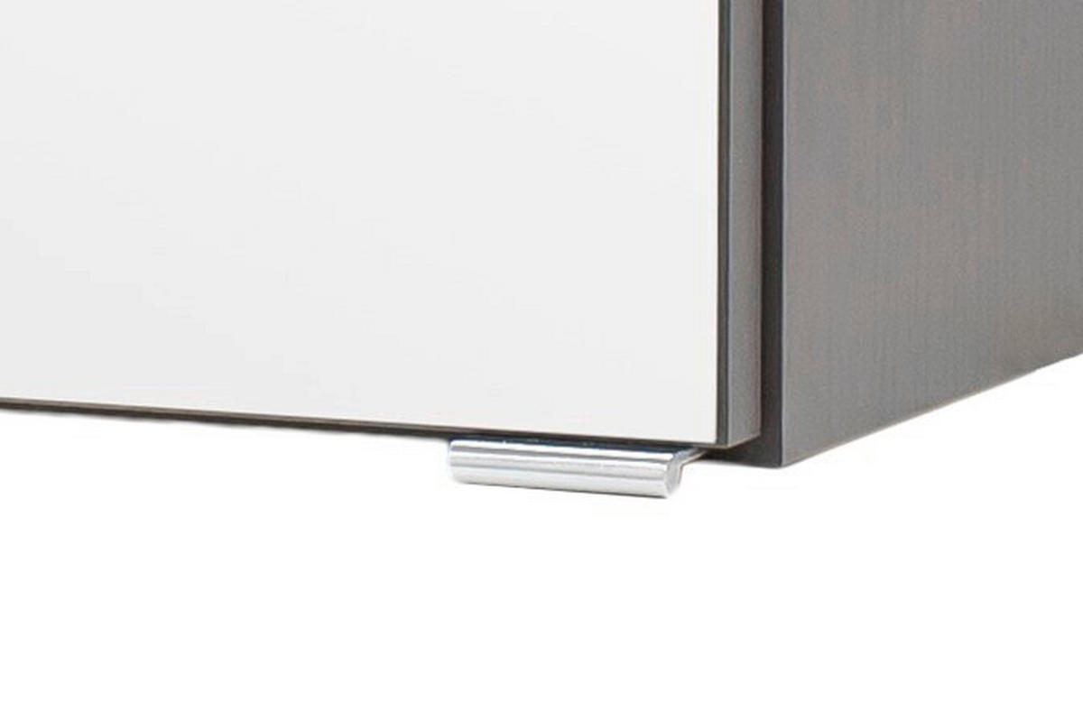 SPIEGELSCHRANK 100/64/20 cm  - Graphitfarben, Natur, Holzwerkstoff (100/64/20cm) - Xora