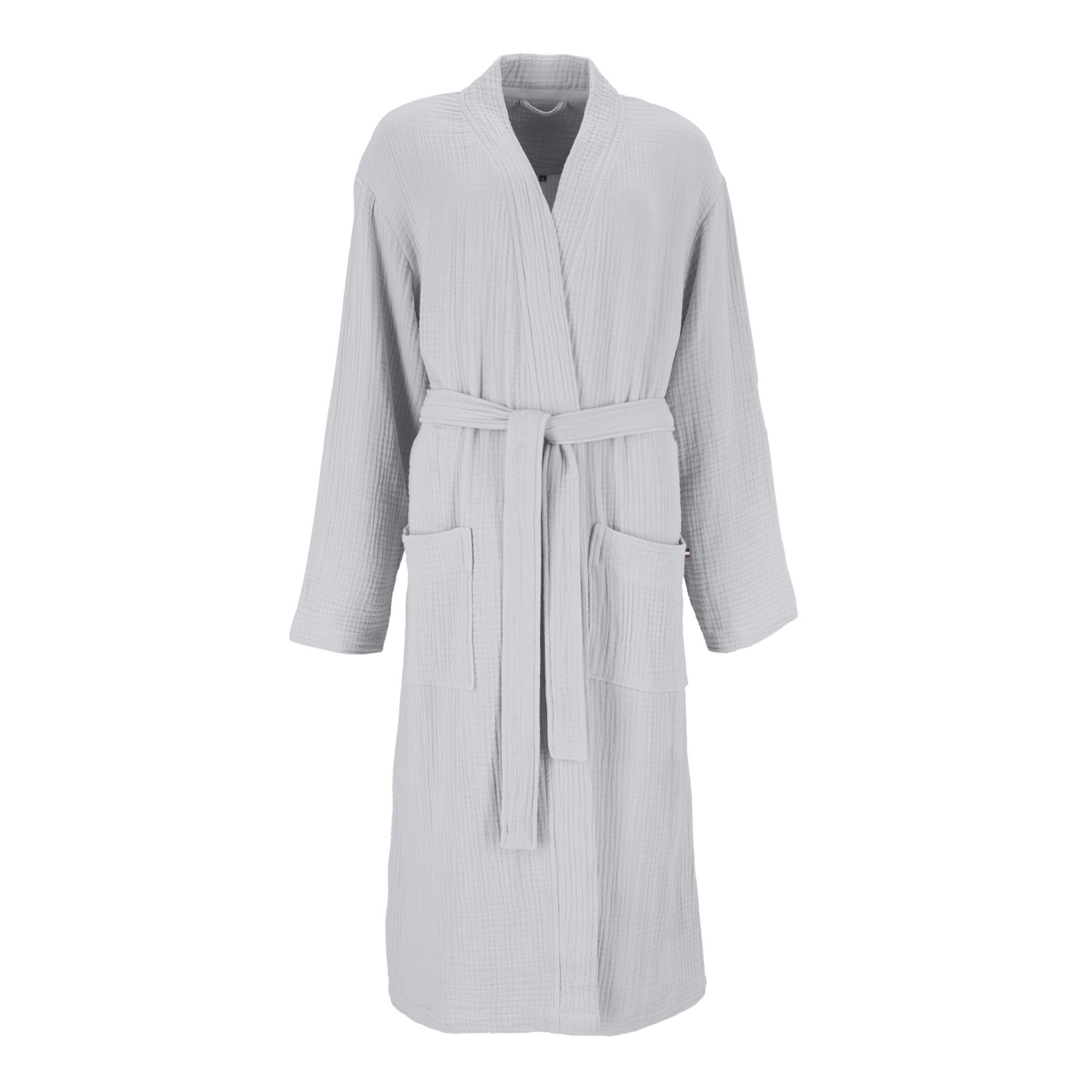 BADEMANTEL Durini XS Unisex  - Grau, Basics, Textil (XSnull) - Vossen