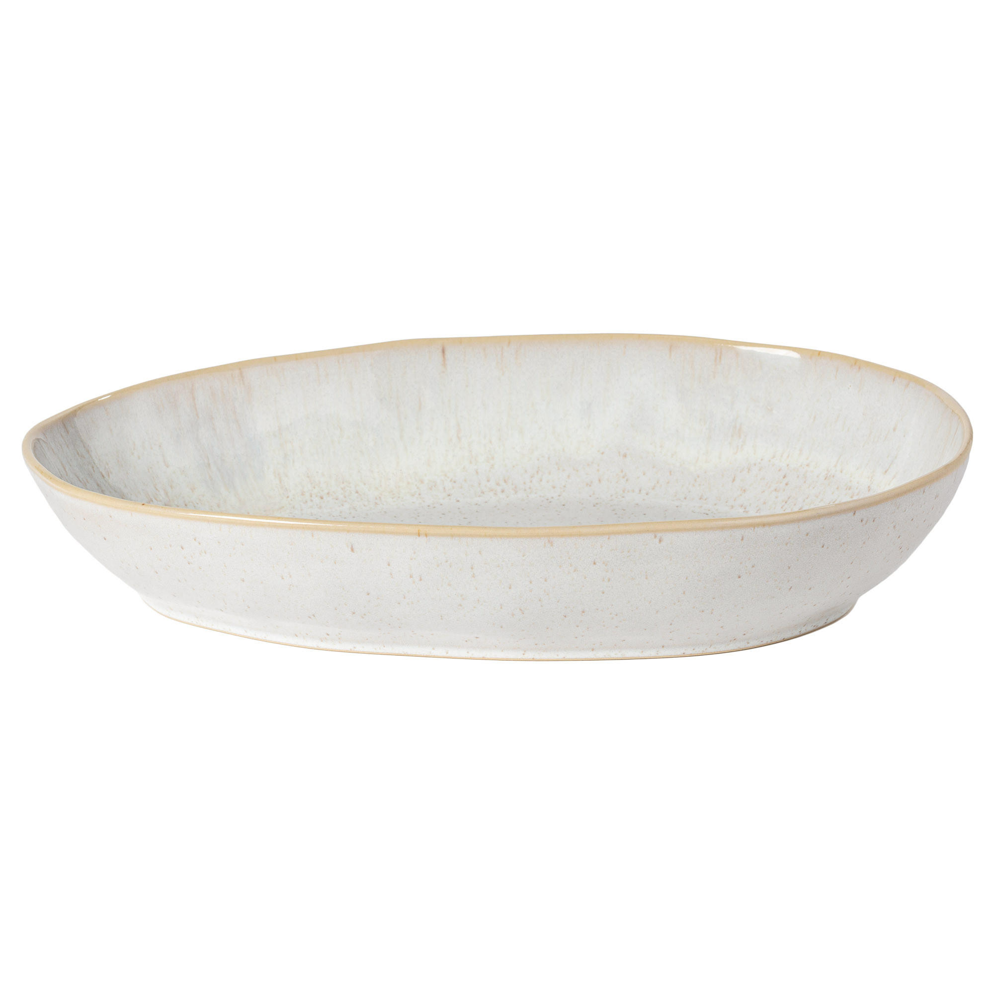 Costa Nova Servierplatte Eivissa Creme 36x23 cm