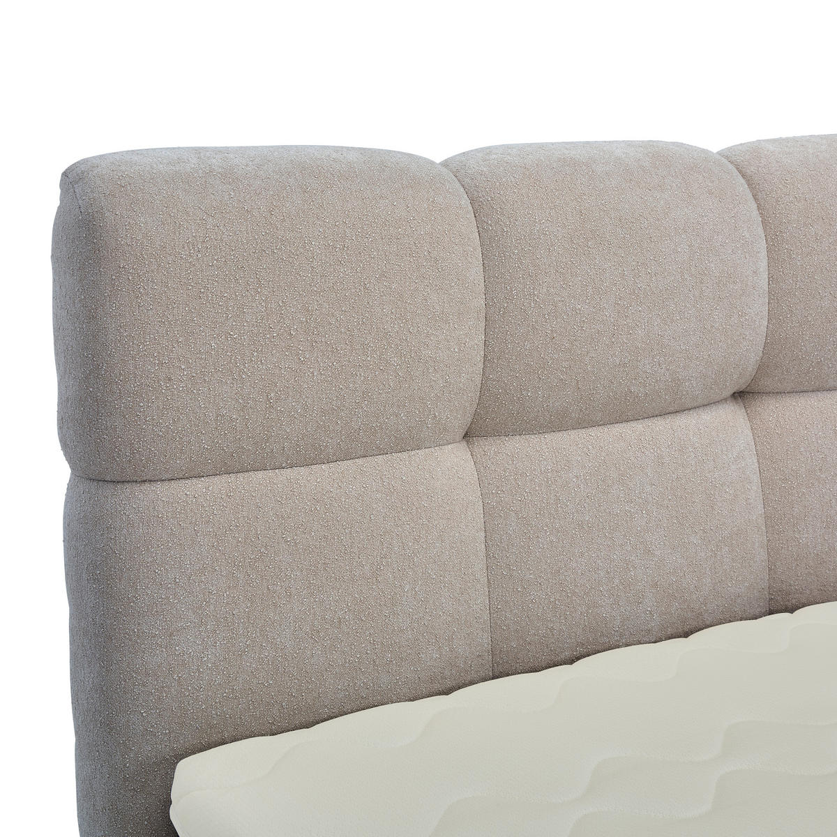 FAMILIENBETT - Hellgrau, Design, Textil (220/200cm) - Moderano