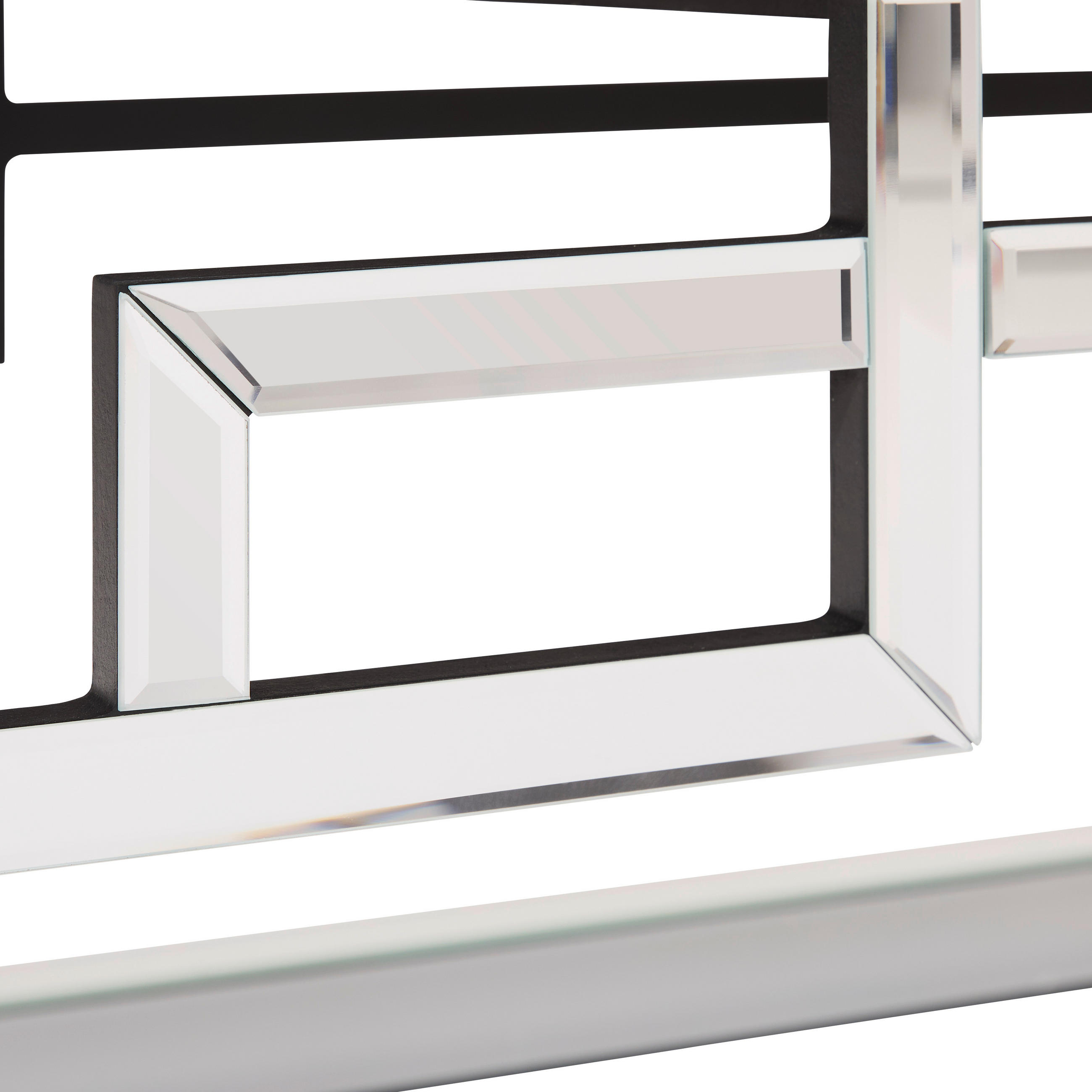 Thumbnail - Mid.you Couchtisch, Klar, Glas, Holzwerkstoff, rechteckig, eckig, 121x49x73.5 cm, Wohnzimmer, Wohnzimmertische, Couchtis...