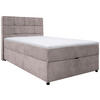 BOXBETT 120/200 cm  in Taupe  - Taupe, MODERN, Holz/Holzwerkstoff (120/200cm) - MID.YOU