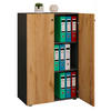 AKTENSCHRANK 70/110/39 cm  - Honigeiche/Anthrazit, Design (70/110/39cm) - MID.YOU