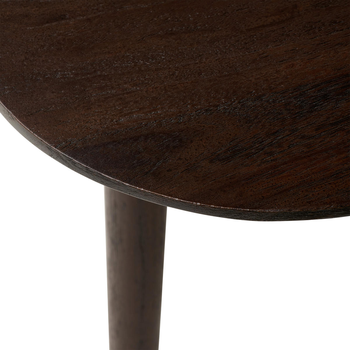 ESSTISCH 200/85/76 cm Echtholz  Holz ausziehbar rechteckig Dunkelbraun  - Dunkelbraun, MODERN, Holz (200/85/76cm) - Livetastic