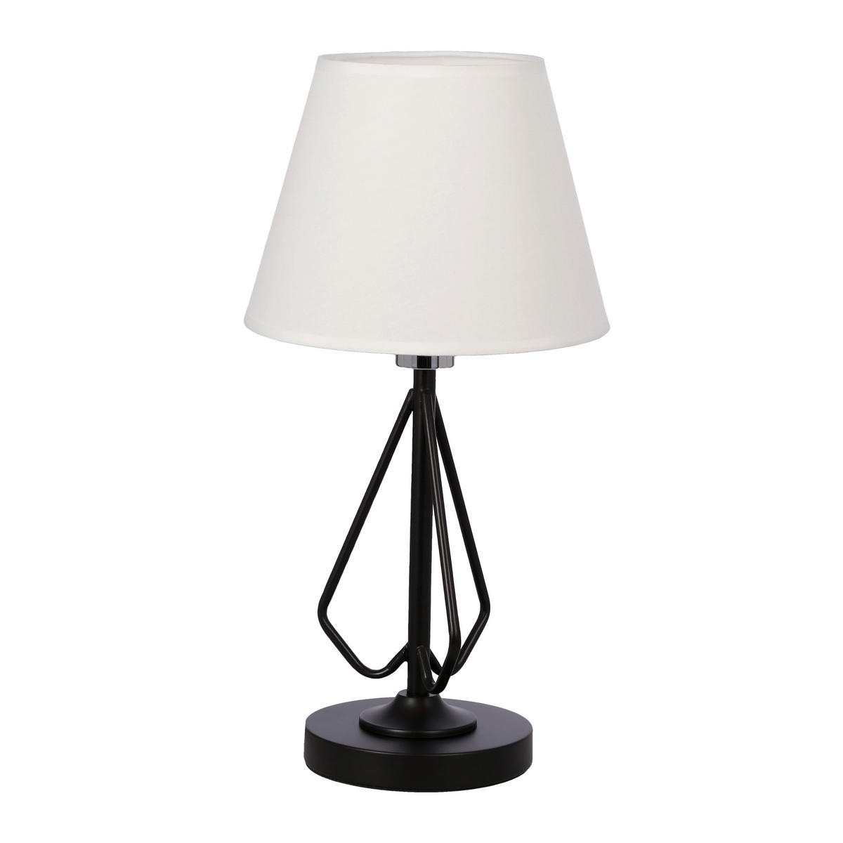 BORDSLAMPA Morley 16/25/26 cm   - vit/svart, Basics, metall/plast (16/25/26cm)