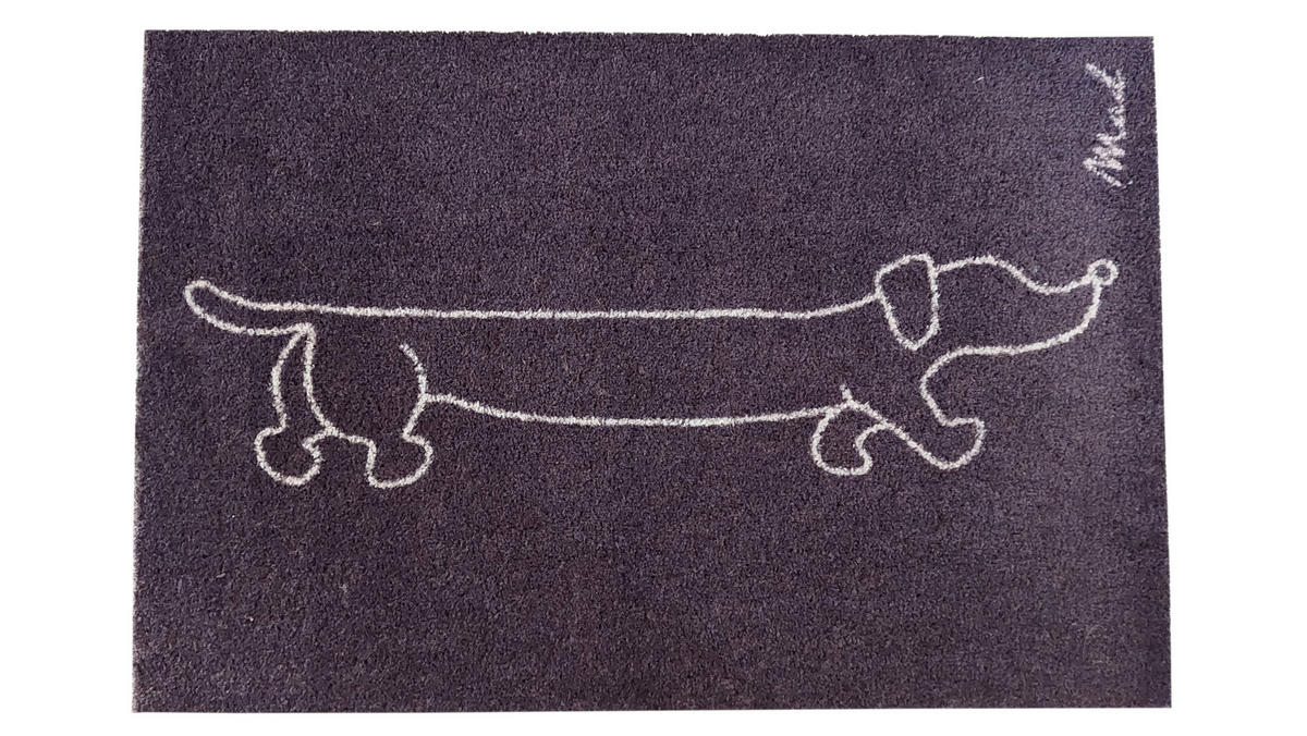 FUßMATTE  50/75 cm  Braun  - Braun, Trend, Kunststoff (50/75cm) - madaboutmats