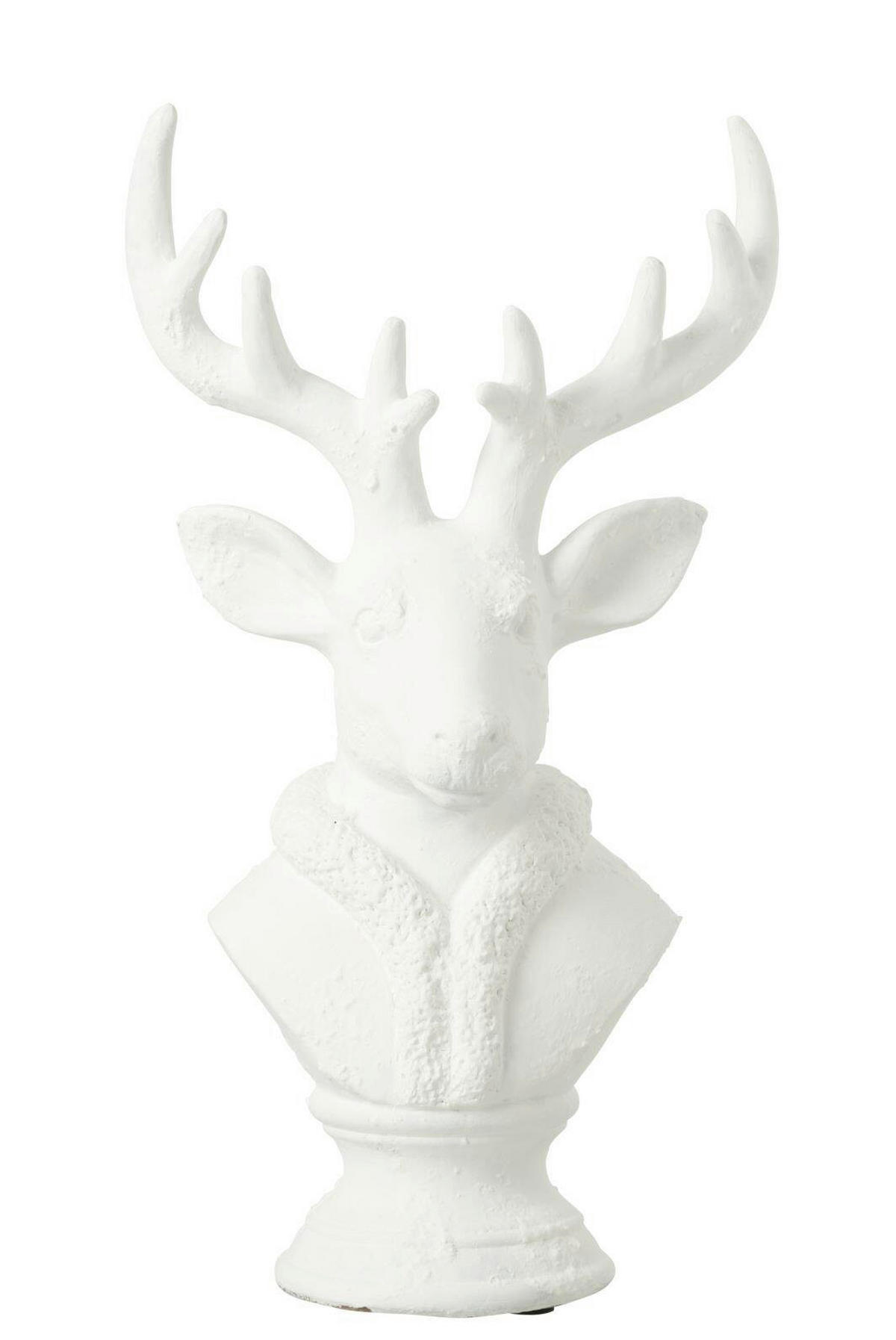 DEKOHIRSCH - Weiss, Basics, Kunststoff (27,5/17/49cm) - Ambia Home