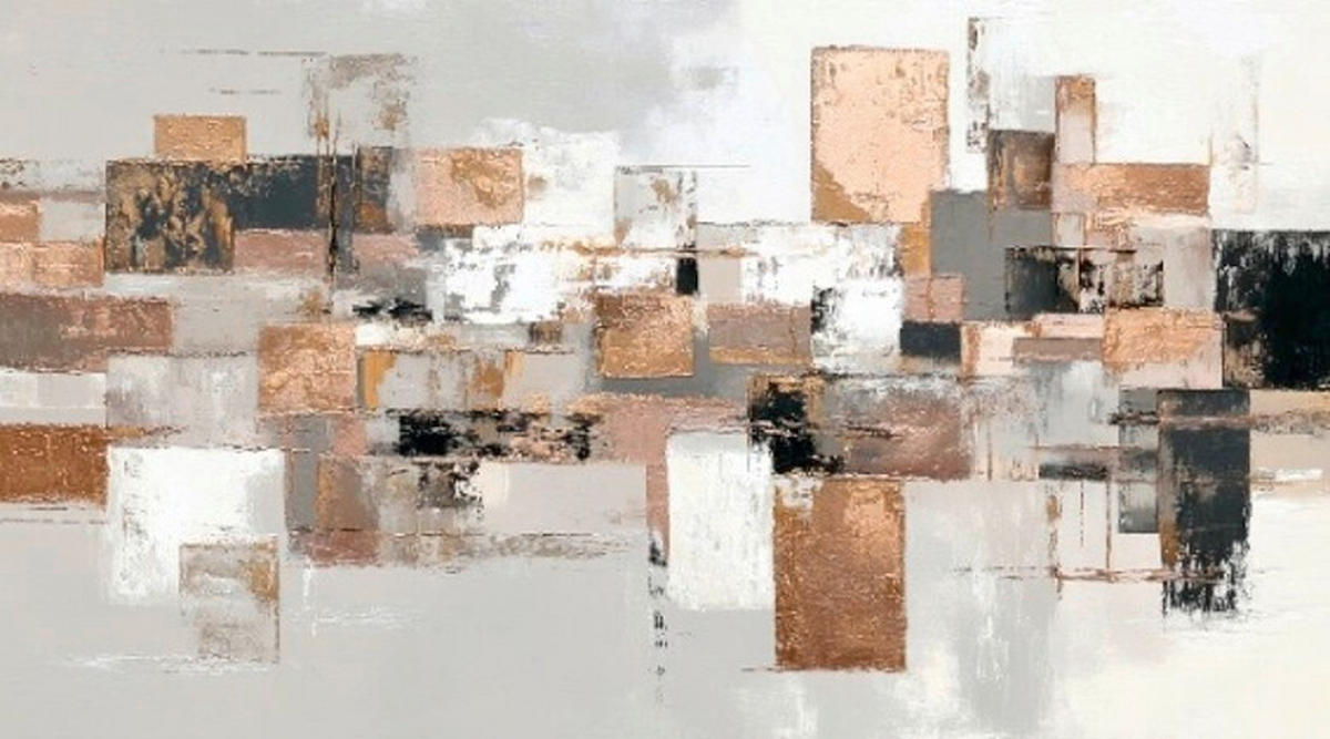 ACRYLGLASBILD Abstraktes  - Multicolor, Basics, Kunststoff (100/180/1.70cm) - Euroart