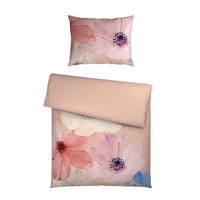 WENDEBETTWÄSCHE Satin 140/200 cm  - Beige, Textil (140/200cm) - Bio:Vio