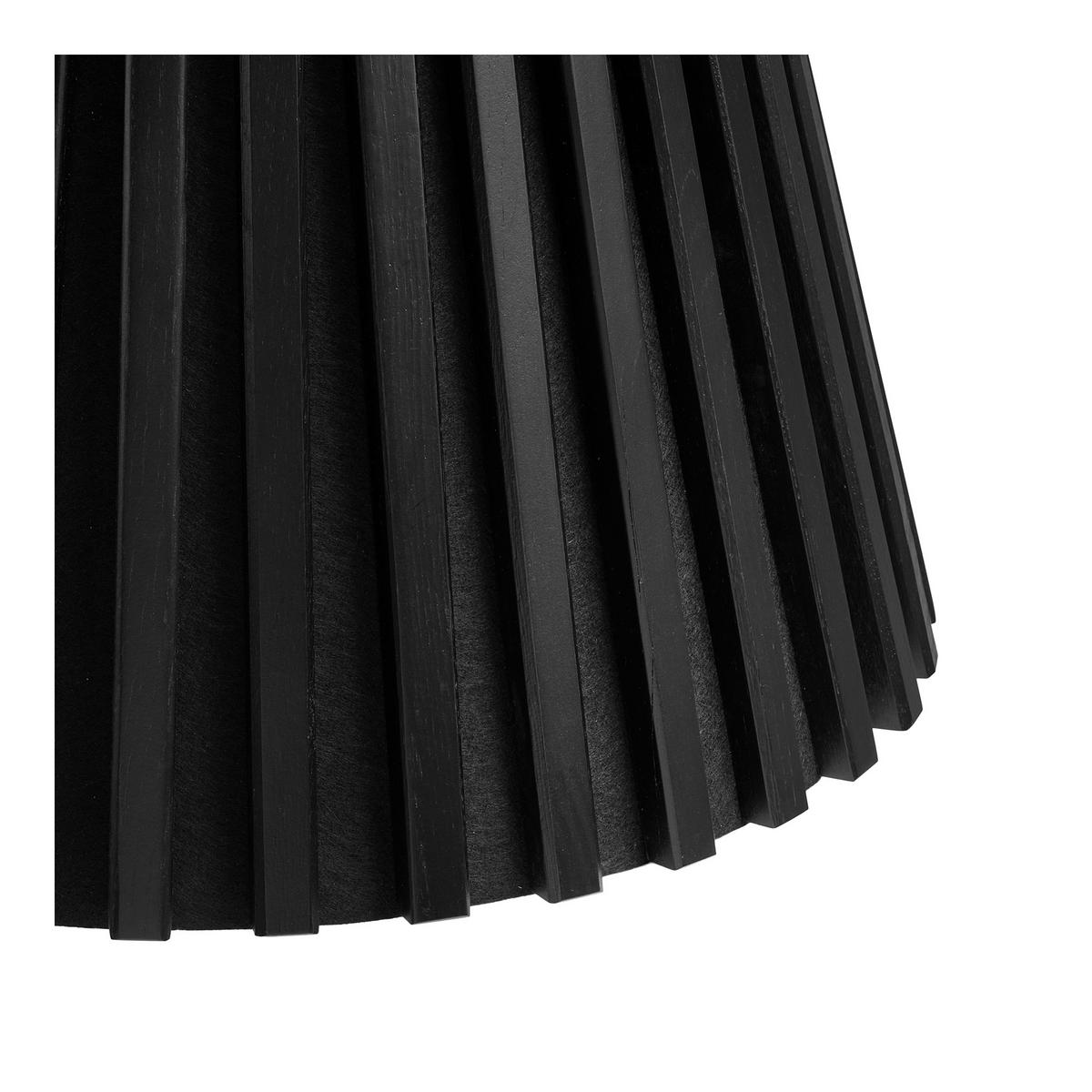 COUCHTISCH OSAKA Eiche furniert 70/70/45 cm rund Schwarz  - Schwarz, Design, Holz/Textil (70/70/45cm) - MID.YOU