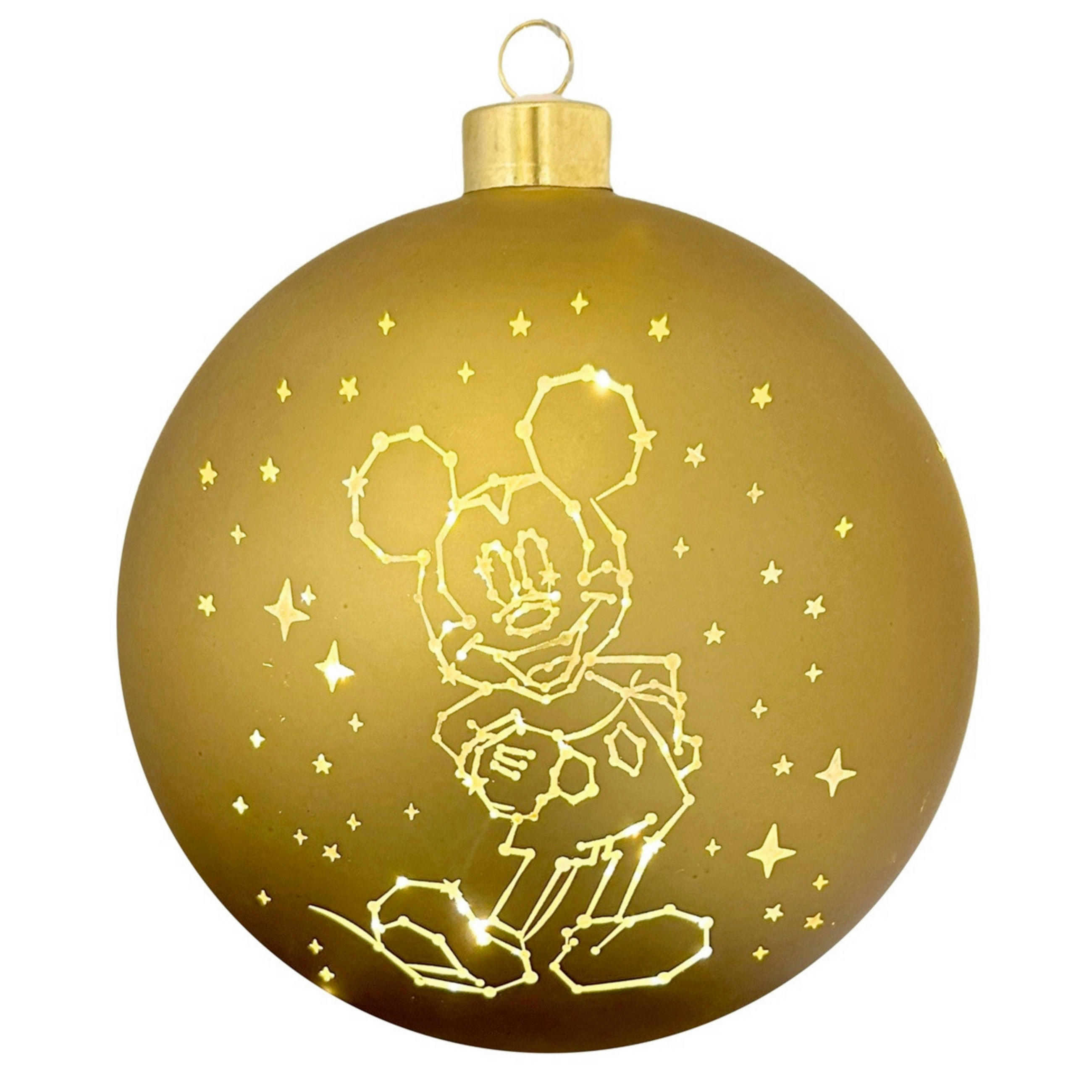CHRISTBAUMKUGEL  - Multicolor, Trend, Glas (15/15/15cm) - Disney